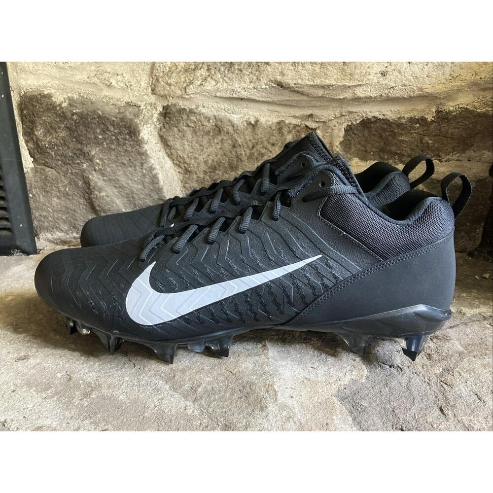 Nike Alpha Menace Pro 2 Low Football Cleats Black CV6477-001 Men's Size 16 New